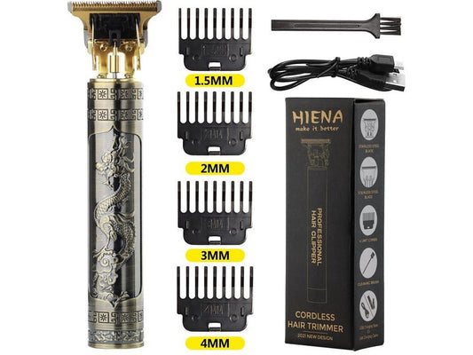 Hot Sale Vintage T9 Electric Cordless Hair Cutting Machine Professional Hair Barber Trimmer For Men Clipper Shaver Beard Lighter | al-test-my