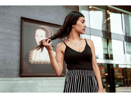 Striped Skirt and Top