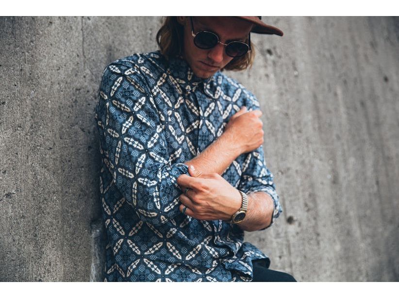 Ocean Blue Shirt